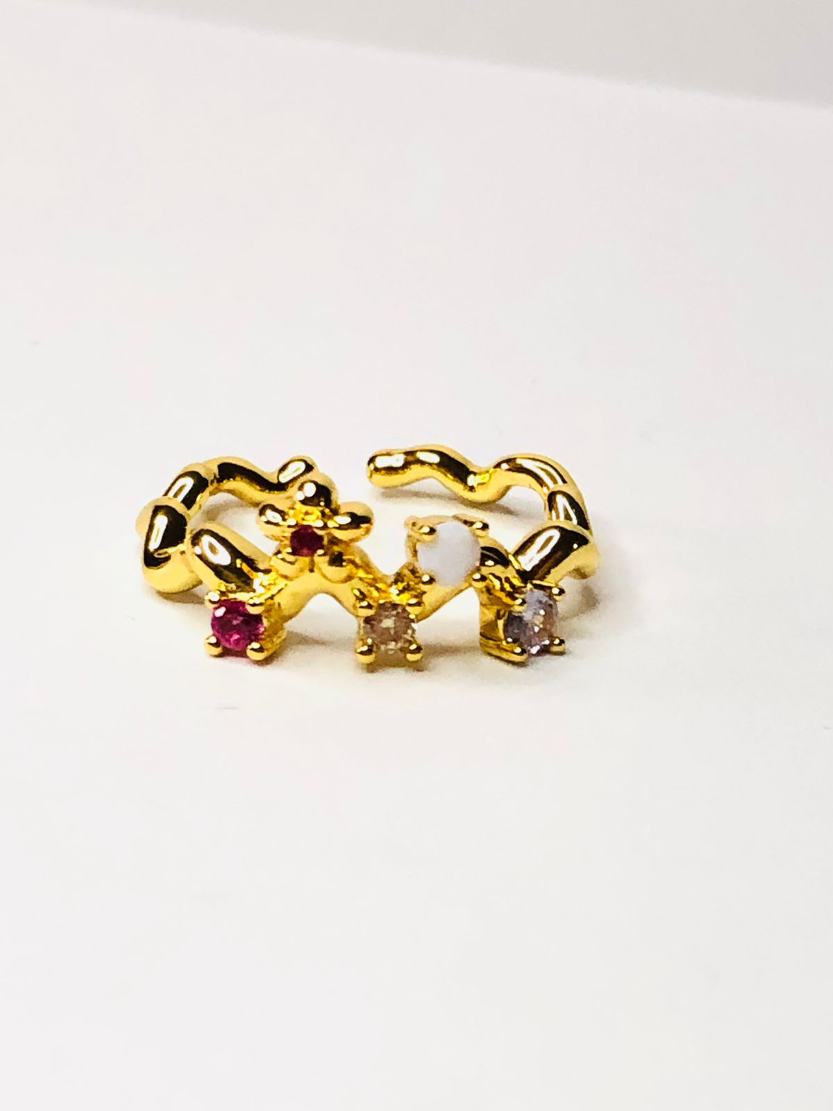 ANILLO ONDA COLORES
