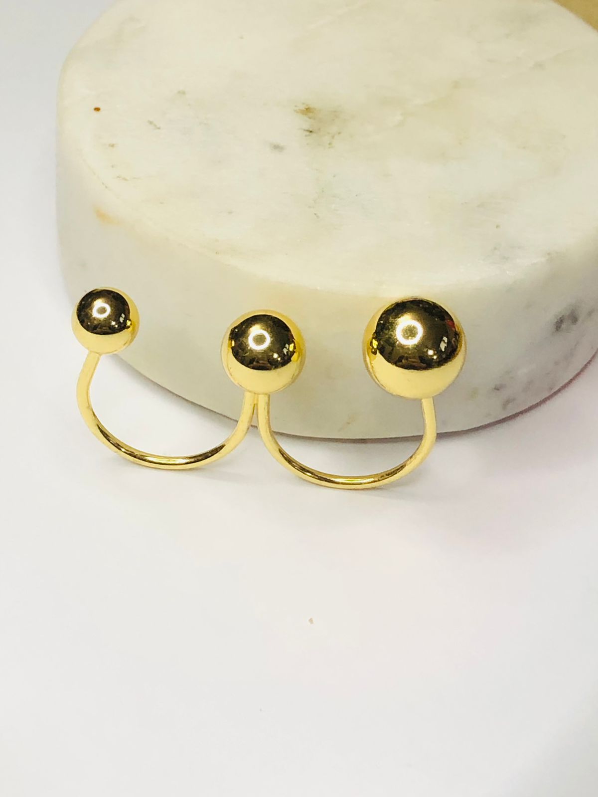 ANILLO TRIPLE ESFERA