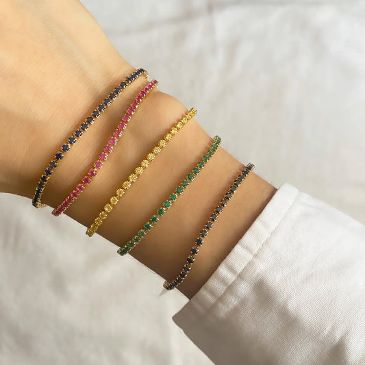 Pulsera zirconias